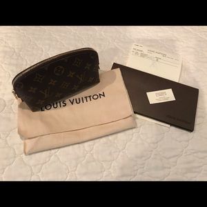 Authentic Louis Vuitton Cosmetic Pouch